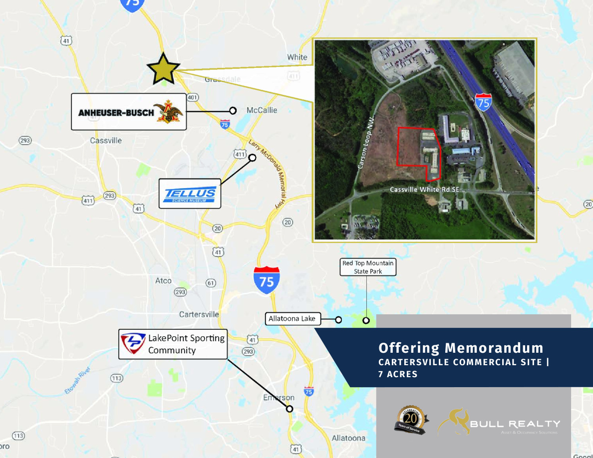 Cartersville Commercial Site
