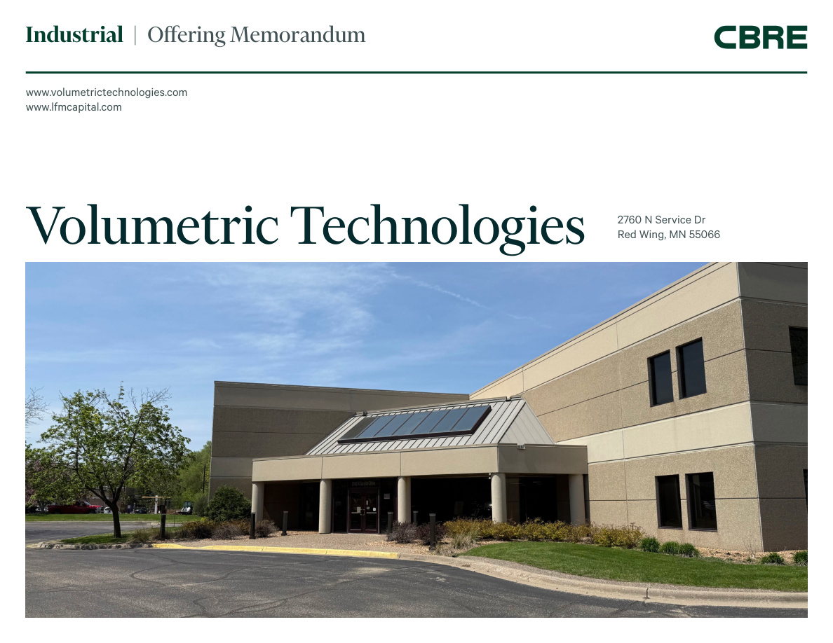CBRE - Volumetric Technologies