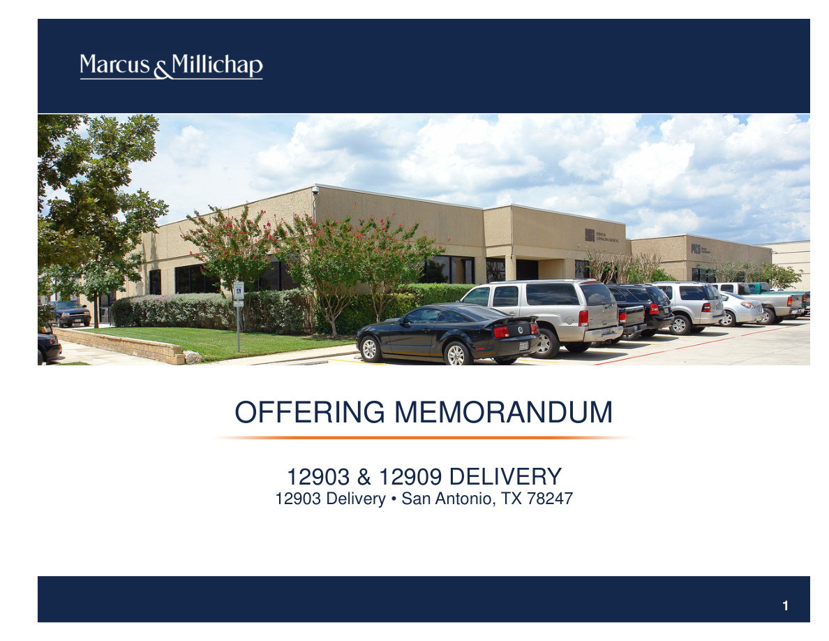 12903 & 12909 Delivery