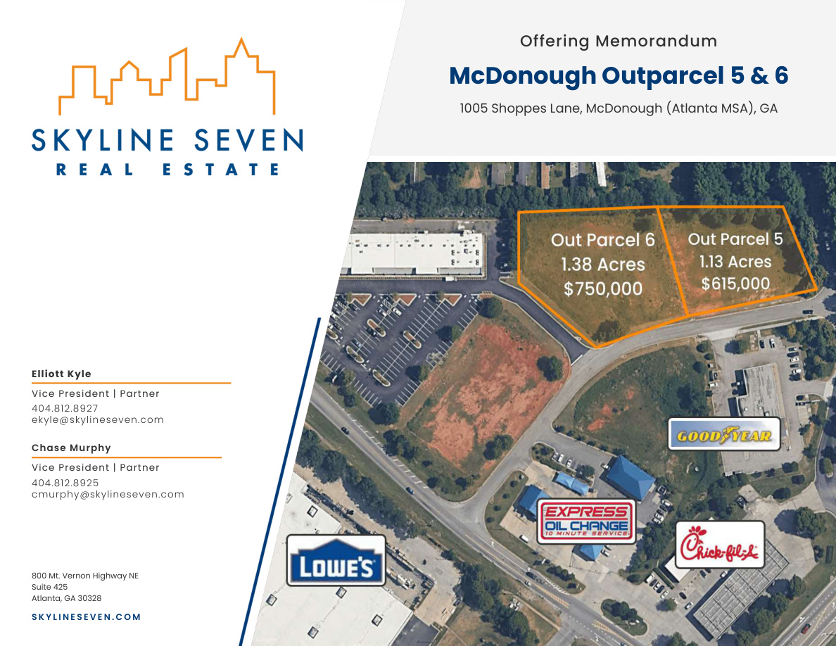 McDonough Outparcel 5 & 6